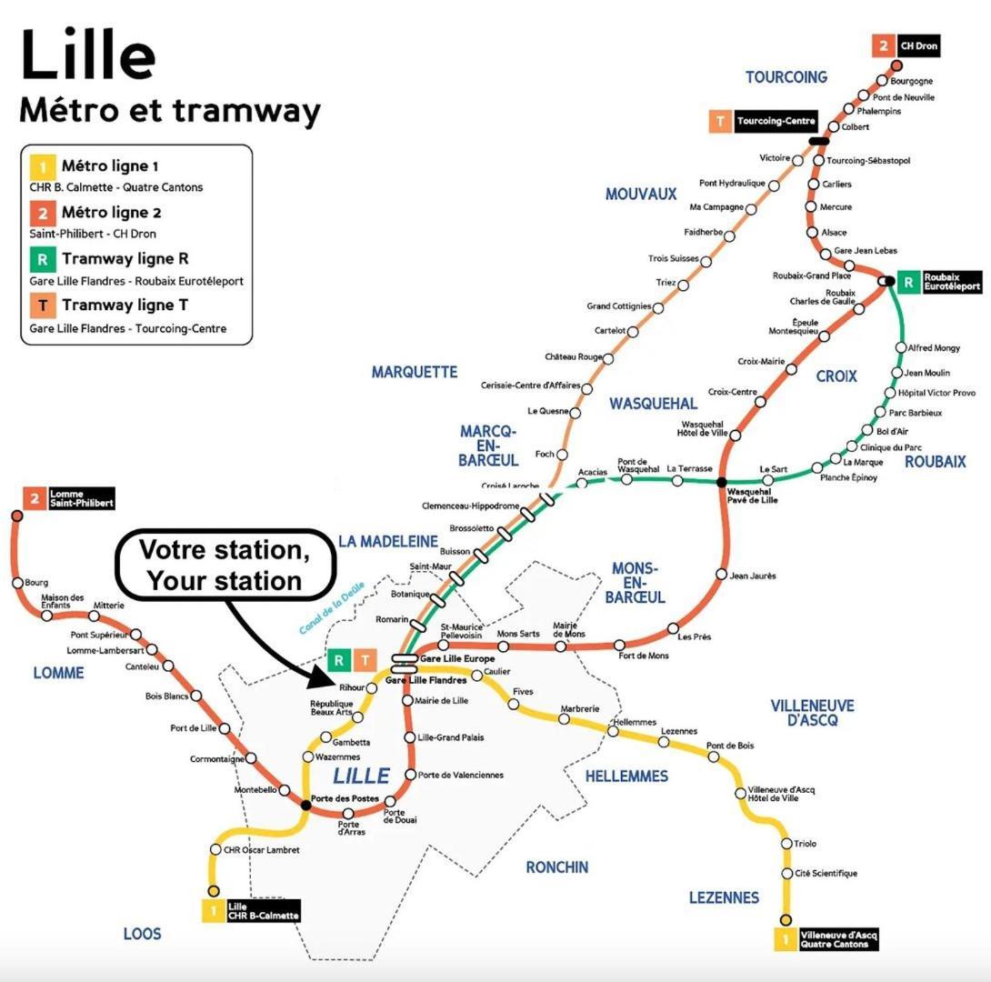Vieux Lille : Equipped Studio 外观 照片